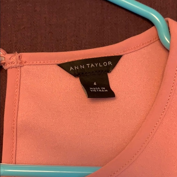 Light pink/Blush Ann Taylor shift dress - Picture 4 of 8